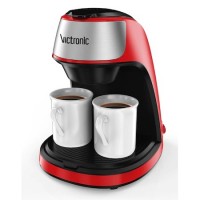 Filtru de cafea cu 2 cani din ceramica , VICTRONIC , Putere 450W , VC3616