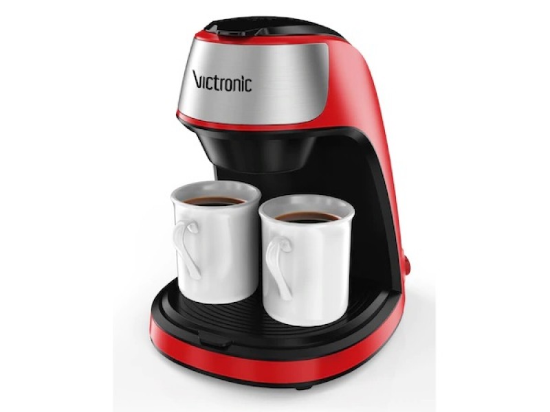 Filtru de cafea cu 2 cani din ceramica , VICTRONIC , Putere 450W , VC3616