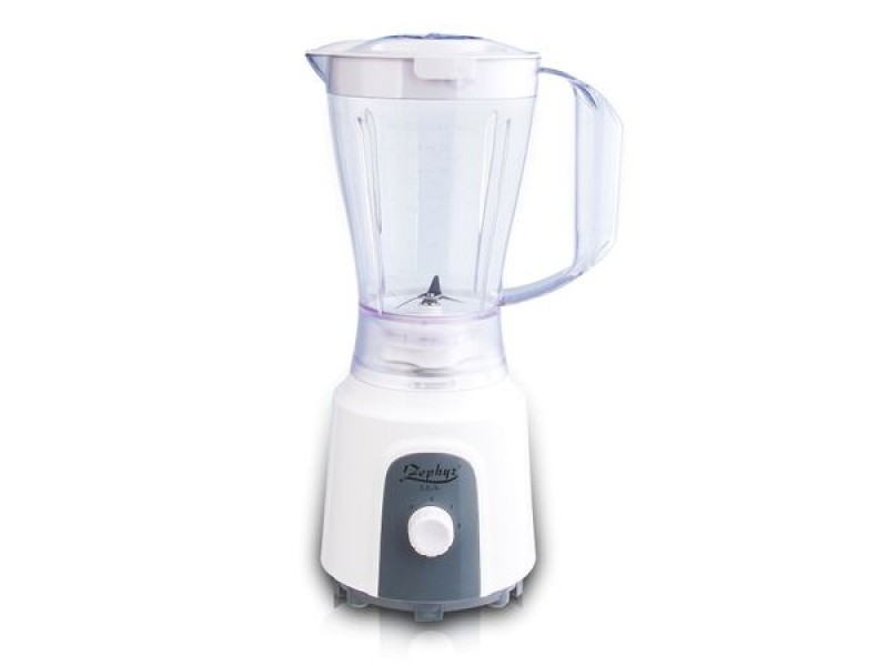 Blender ZEPHYR Z 1162 I, 600W, 1,5 litri, 2 trepte, Spargerea ghetii, Alb