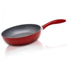 Tigaie WOK ZEPHYR Red Passion Z 4420 E26, 26cm, Acoperire Marmura, Inductie