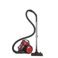 Aspirator fara sac FLORIA ZLN-3451, filtru HEPA 13, filtrare ciclonica, capacitate colectare 2.5L, putere 700W, rosu-negru