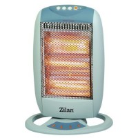 Radiator cu halogen ZILAN ZLN-8397, 1200W, 3 trepte de incalzire, unghi larg oscilatie