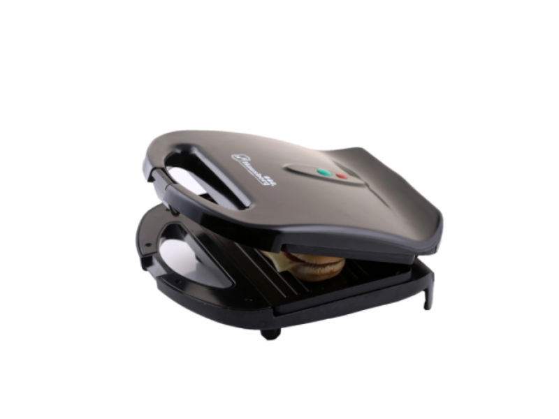 Sandwich-maker Hausberg HB-3540, 750 W, Negru, model grill