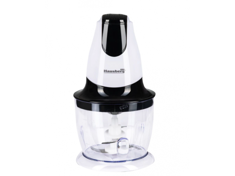 Tocator Hausberg HB4503N, 300 W, 350 ml, negru,toaca, taie, macina, amesteca