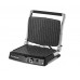 Grill electric Hausberg HB633RS, 2000-2200 W, placi antiaderente, suprafata de gatire 30x24.5 cm, termostat, Rosu