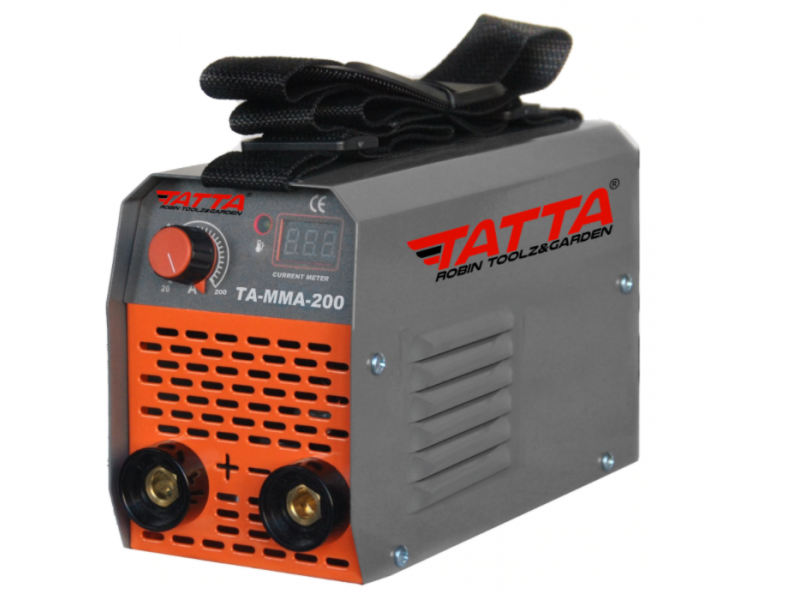 Aparat de sudura Tatta TA-MMA-200, putere absorbita 7.1 kVA, eficienta85%, electrod 1.6-3.2 mm