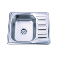 Chiuveta Sanitec SN9029S, pentru blat 58 X48cm stanga, anticalcar, inox