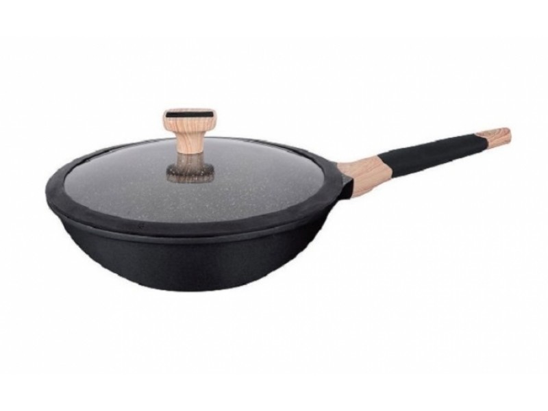 Tigaie wok aluminiu,28cm,3.4litri ,Imperial Collection IMWOK28