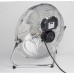 Ventilator inox cu suport Zilan ZLN-2348, Putere 50 W, Diametru 36 cm, 3 trepte ventilare, Unghi de inclinare reglabil