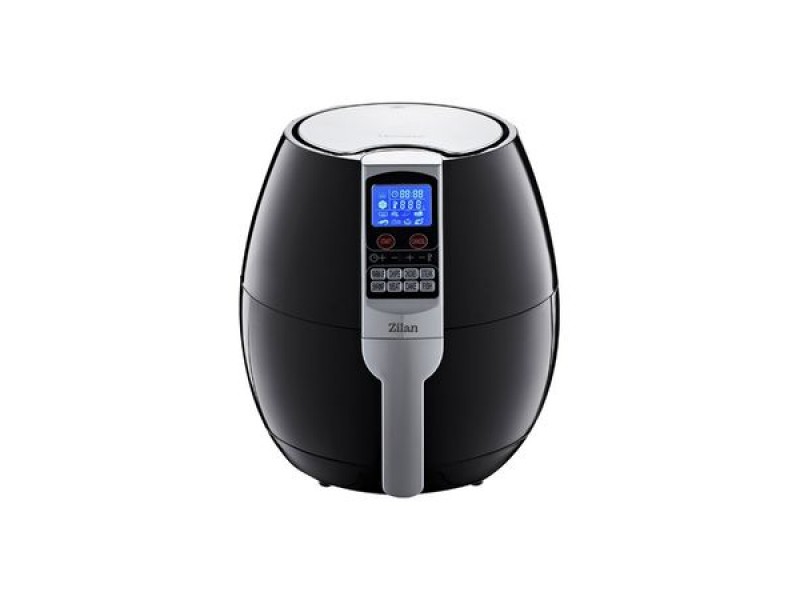 Friteuza Air Fryer Digital ZILAN ZLN-3604,1500 W, Capacitate 3.5 l, Timer 30 min